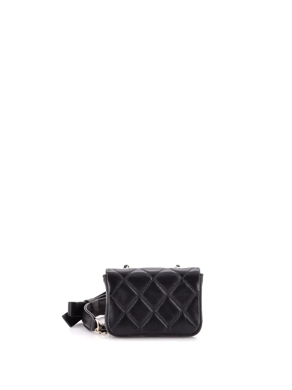 Chanel Bow Strap Card Holder On Chain #342826C22B